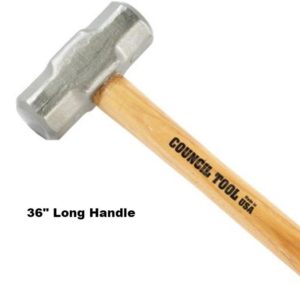 Sledge Hammer, 6lb, 36" Handle