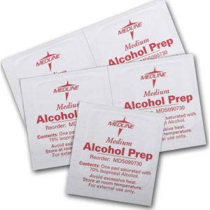 Alcohol Wipes Individual Packets 200/box